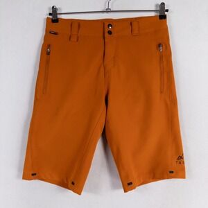 Tasco Shorts Mens 30 Orange Mountain Biking Performance Active Outdoor Stretch